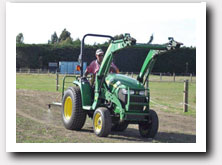 spraying out paddocks